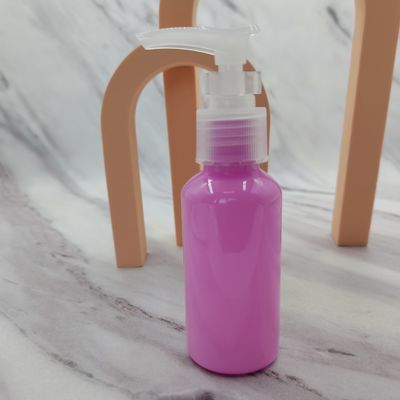 Van de het Huisdierenpomp van Skincare 75ml van de reis Vastgestelde Reeks de Flessen Roze Purpere Lichtgroene Lichtblauw