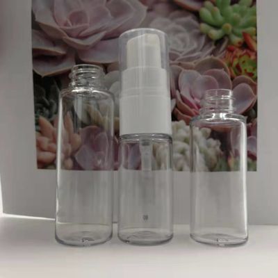 Ronde Hals 20mm van 30ml 1.06oz van de de Flessen de Dikke Muur van de Huisdierenspuitbus Duidelijke Kleur
