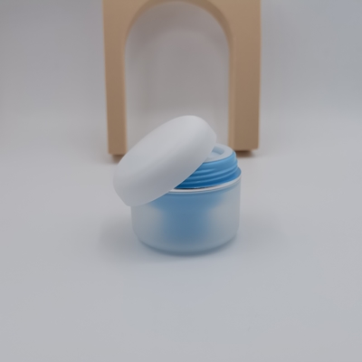 Ronde Dubbele Kosmetische 100g de Roomkruik van Pp voor de Vochtinbrengende crème van de Huidzorg
