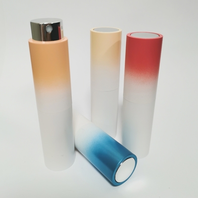 8ML ABS de Buiten Hoge Fles van Shell Gradient Color Glass Inner - Fles van het kwaliteits de Navulbare Parfum