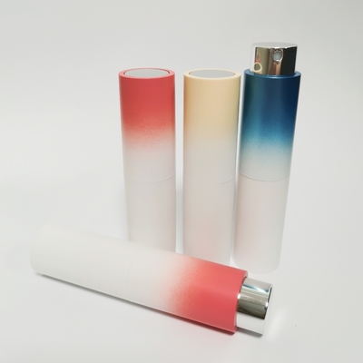 8ML ABS de Buiten Hoge Fles van Shell Gradient Color Glass Inner - Fles van het kwaliteits de Navulbare Parfum